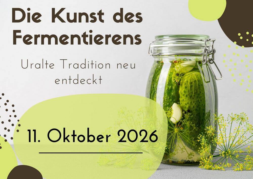 Fermentations-Kurs am 11. Oktober 2026